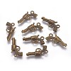 Zinc Alloy Gun Necklace Pendant EA9073Y-AB-2