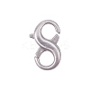 Stainless Steel Double Opening Lobster Claw Clasps STAS-CJ0011-01-1