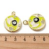 Real 18K Gold Plated Brass Pendants KK-L209-009G-01-3