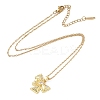 201 Stainless Steel Cable Chain Necklaces NJEW-P309-20G-2