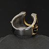 304 Stainless Steel Micro Pave Cubic Zirconia Finger Rings FS-WG5ACE0-03-3