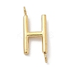 304 Stainless Steel Letter Connector Charms LS-STAS-M108-01G-08-1