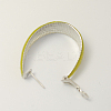 Stylish Iron Hoop Earrings EJEW-Q610-2-2