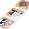 200Pcs Roll Dog Stickers DIY-U008-08B-3