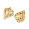 Brass Micro Pave Cubic Zirconia Pendants KK-C132-03D-G-2