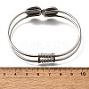 201 Stainless Steel Bangles for Women BJEW-R014-02P-5