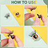 20Pcs Acrylic Craft Eyes FIND-PH0026-65A-3