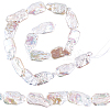 1 Strand Natural Keshi Pearl Beads Strands PEAR-PA0001-04-7
