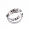 Non-Tarnish 304 Stainless Steel Split Rings LS-X-STAS-P092-02-2