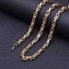 Stainless Steel Byzantine Chains Necklaces for Men FS-WG56795-116-1