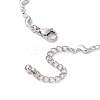 304 Stainless Steel Bar Link Chains Bracelets BJEW-JB11496-02-4