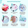 DIY Diamond Painting Passport Cover Kits DIAM-PW0010-39E-2