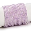 Natural Lavender Amethyst Beads Strands GG-CBA4399-A06-02-2