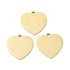 Ion Plating(IP) 304 Stainless Steel Pendants LS-STAS-P291-07G-1