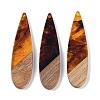 Resin & Wood Big Pendants WOOD-F015-08D-1