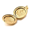 316 Stainless Steel Locket Pendants STAS-C123-04B-G-2