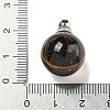 Natural Tiger Eye Perfume Bottle Pendants G-K338-22P-07-3