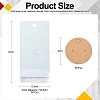 50Pcs Paper Jewelry Display Cards CDIS-CJ0001-07-2