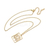 304 Stainless Steel Necklace LS-NJEW-D330-01G-05-2