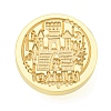 Halloween Series Wax Seal Brass Stamp Heads AJEW-M039-01S-2