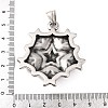 316 Surgical Stainless Steel Big Pendants STAS-Z073-10AS-3
