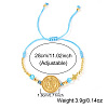 Adjustable Brass Link Bracelets DA0687-4