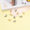 2 Colors 304 Stainless Steel Lobster Claw Clasps STAS-AB16-PG-5