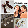 Natural Freshwater Shell Pendant Sets SHEL-PH0001-54-6