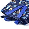 Hanukkah Theme Non-Woven Reusable Folding Gift Bags with Handle ABAG-NH0001-01A-3