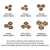 Tibetan Style Alloy Spacer Beads TIBEB-PH0004-22-2