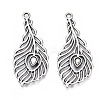 Tibetan Style Alloy Pendants TIBEP-N008-123-1