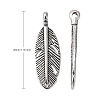Tibetan Style Alloy Pendants X-LF0087Y-NF-2