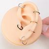 316L Surgical Stainless Steel Cartilage Earrings WGCE3BC-16-1