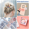 22Pcs 11 Colors Cloud & Rainbow Food Grade Eco-Friendly Silicone Focal Beads SIL-CA0002-94-6