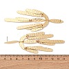 Zinc Alloy Oval Chandelier Earrings EJEW-Z107-03G-01-5