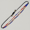 Bohemian Glass Seed Bead Double Layers Bracelets LS-TJ8645-2-1