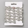 Glass Rhinestone Chains DIY-WH0683-17B-1