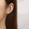 304 Stainless Steel Stud Earrings for Women VB4414-1-2