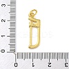 Rack Plating Brass Pendants KK-Z063-30E-G-3