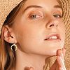 16Pcs 2 Colors 201 Stainless Steel Pendants STAS-CA0001-52-6