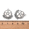 Tibetan Style Alloy Pendants TIBE-N014-16AS-3