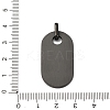 304 Stainless Steel Pendants STAS-P421-12EB-3