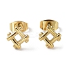304 Stainless Steel Stud Earrings EJEW-Q788-04G-1