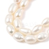 Natural Cultured Freshwater Pearl Beads Strands PEAR-I007-01B-01B-4