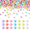 70G 7 Colors AB Color Opaque Resin Beads RESI-TA0002-88-1