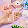15 Yards 3 Styles Flat Organza Ribbons OCOR-TA0001-58A-5
