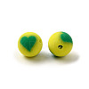 Handmade Polymer Clay Beads CLAY-I011-01B-10-2