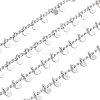 Handmade Brass Curb Chains CHC-E020-05P-2