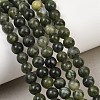 Natural Chinese Jade Beads Strands G-F363-6mm-2