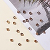Two Tone Transparent Spray Painted Acrylic Bead X-ACRP-T005-26A-4